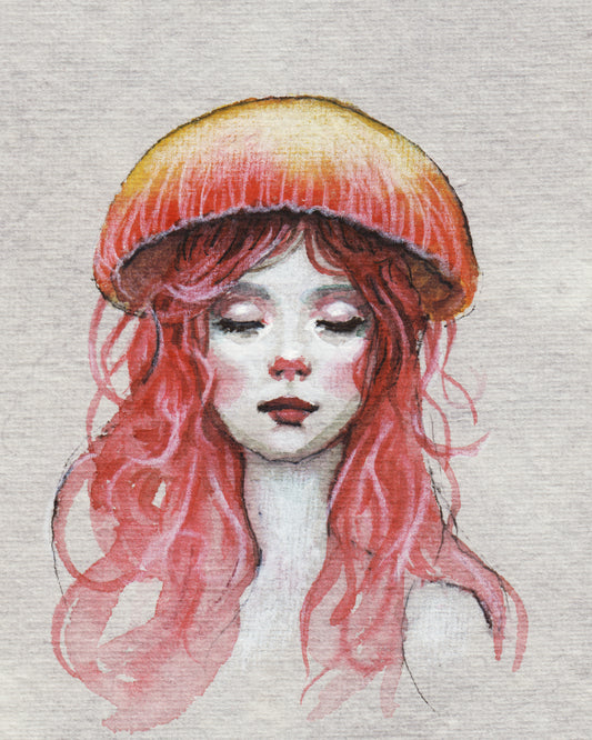 Original Framed Painting - Submerged