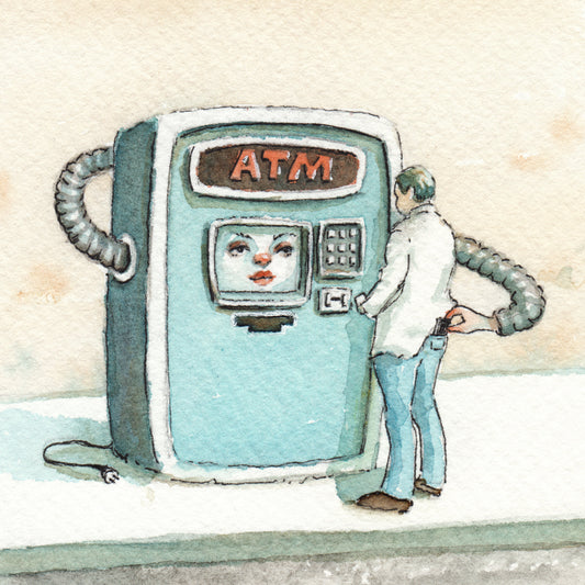 Original Framed Painting-Payday