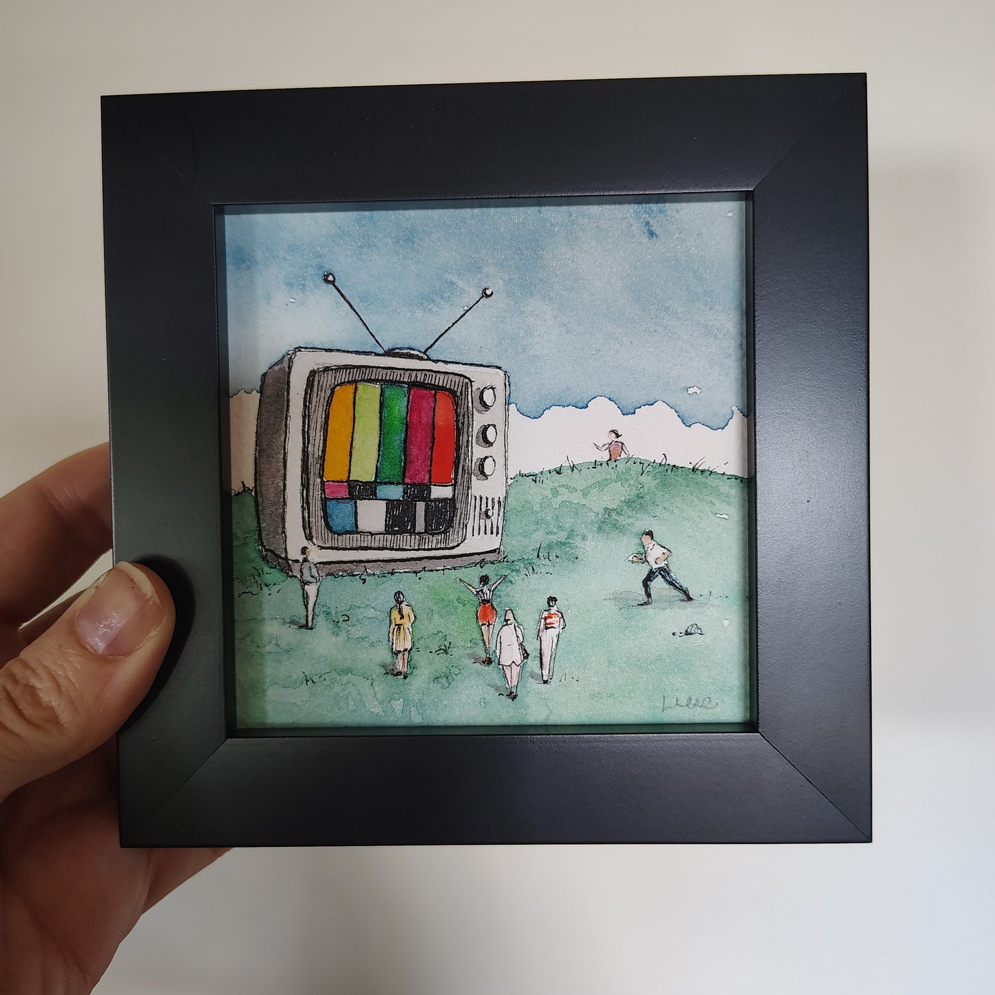 Original Framed Painting - Overlords-TV Edition