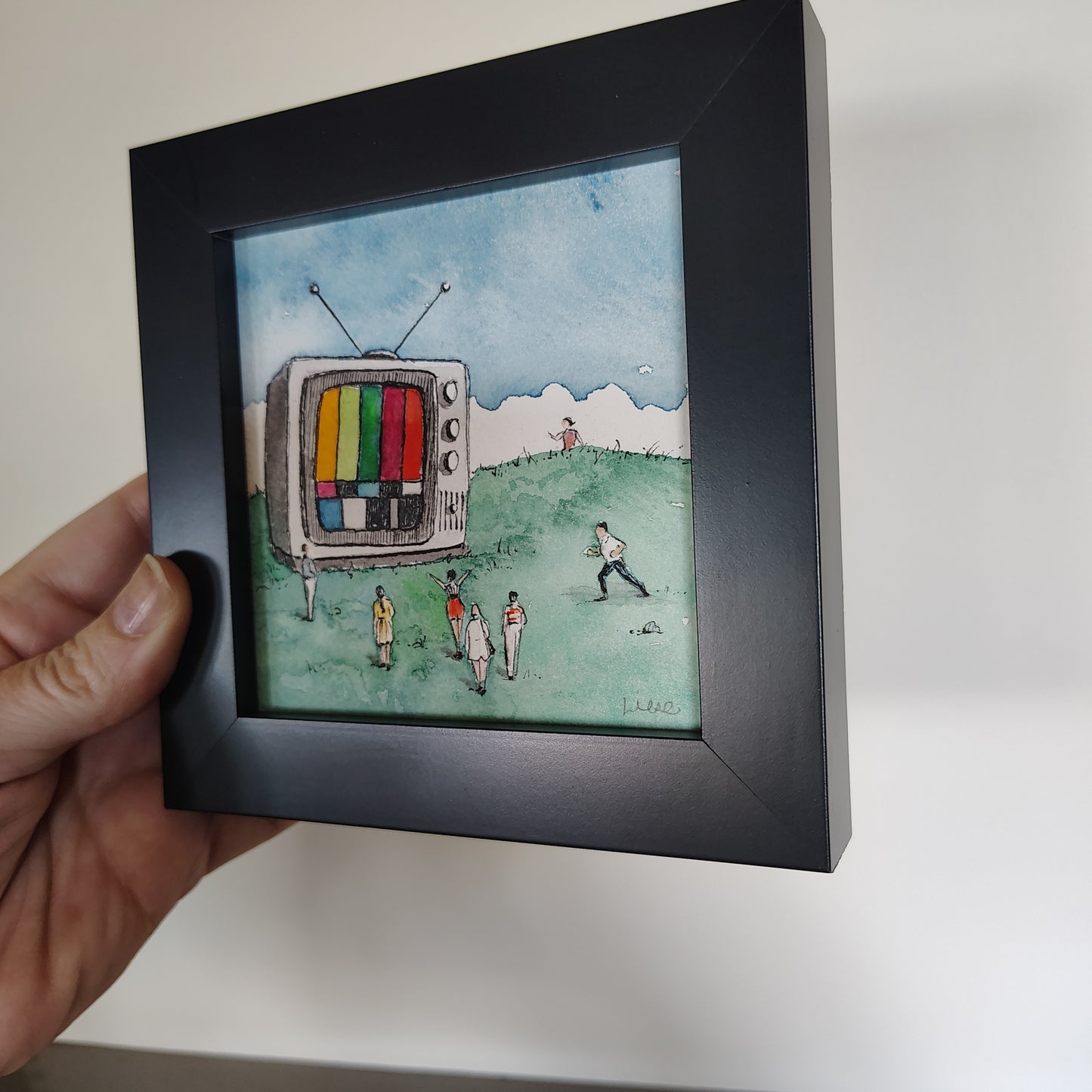 Original Framed Painting - Overlords-TV Edition