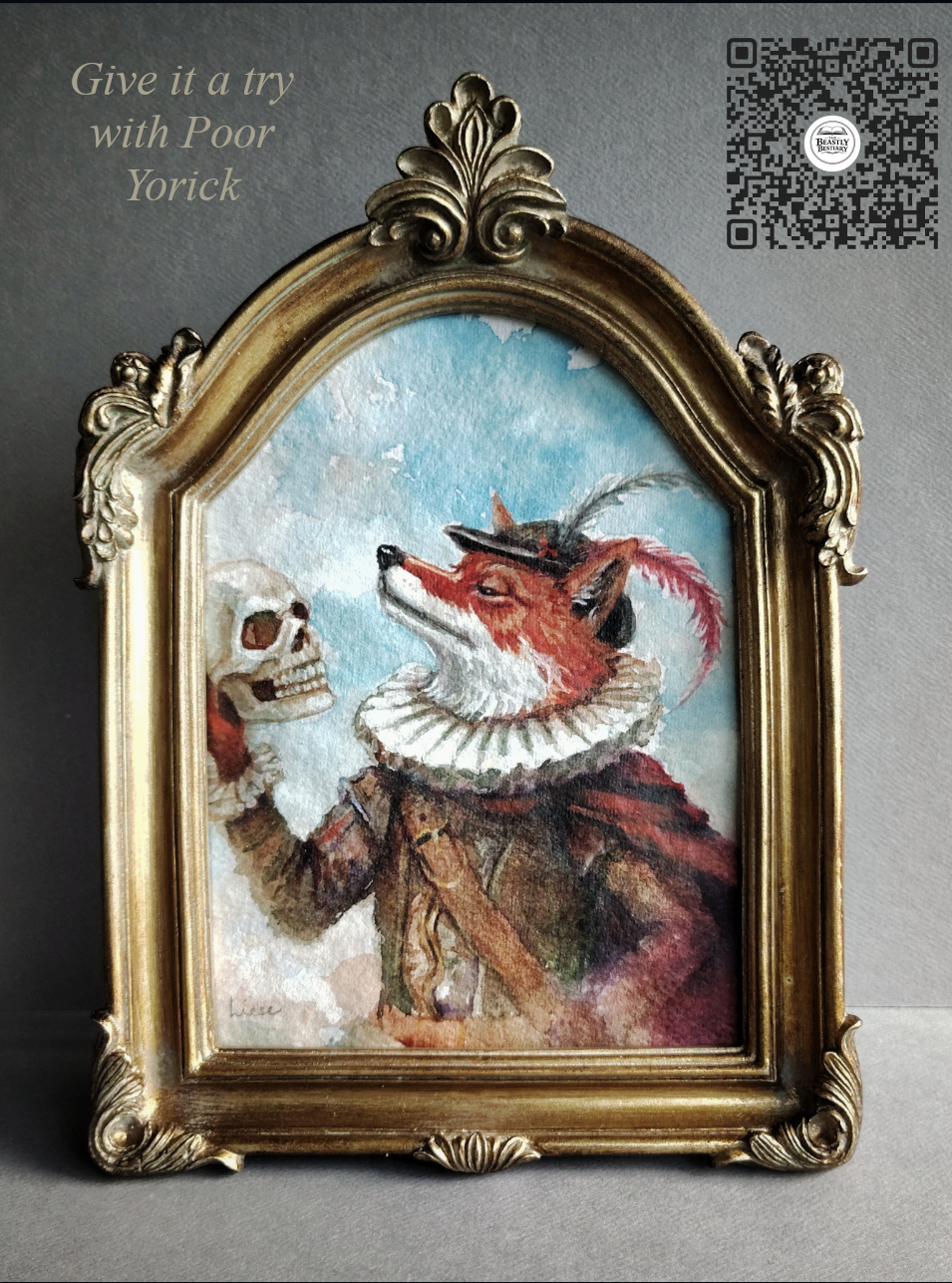Captain Hardbranch Hits His Mark- Augmented Reality Print- Interactive Art for Your Home