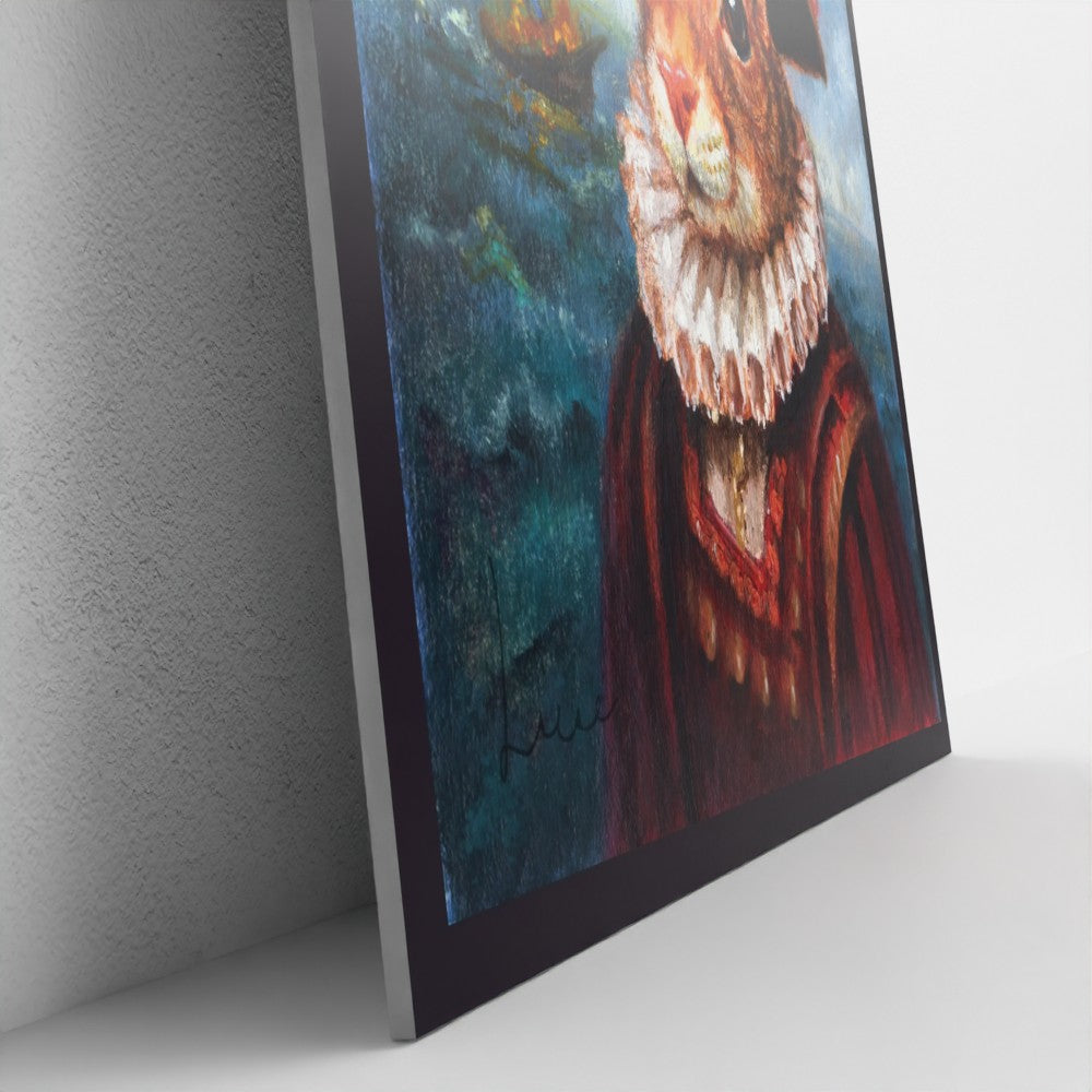 Captain Hardbranch Hits His Mark- Augmented Reality Print- Interactive Art for Your Home