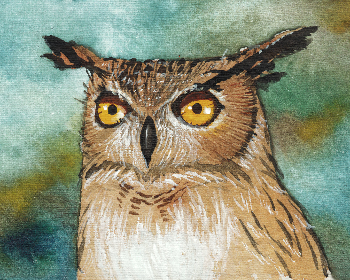 Invitation Only-Custom Portrait of the Pet Who Owns You- 5x7 inch watercolor