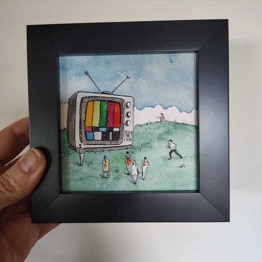 Original Framed Painting - Overlords-TV Edition