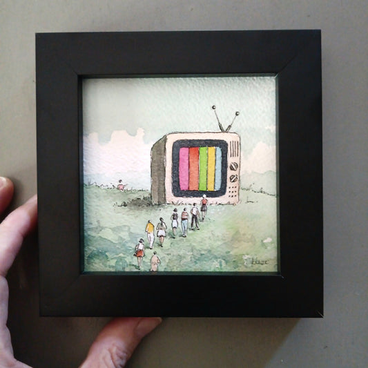 Original Framed Painting - Overlords-TV Edition