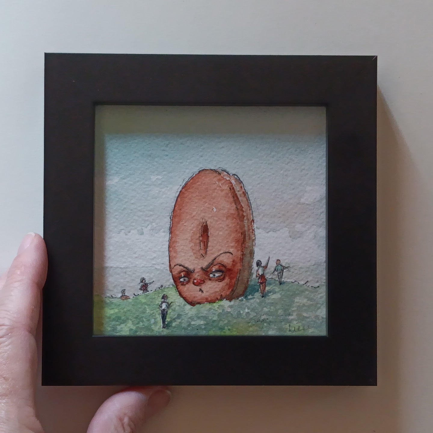 Original Framed Painting - Overlords-Donut Edition