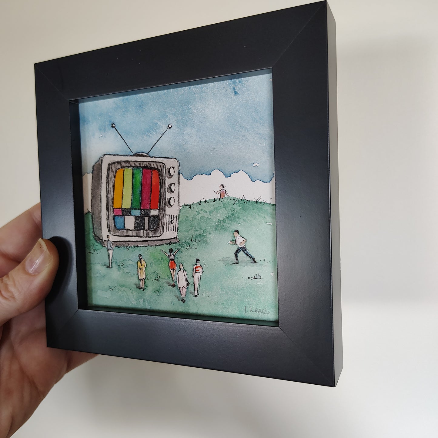 Original Framed Painting - Overlords-TV Edition