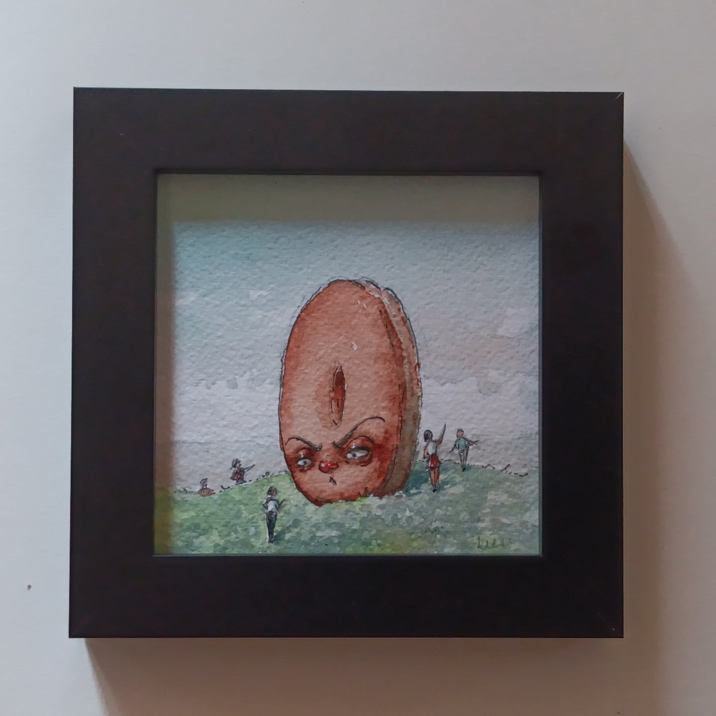 Original Framed Painting - Overlords-Donut Edition