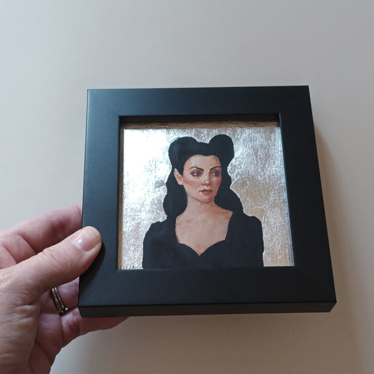 Original Framed Painting - Moonlight 2