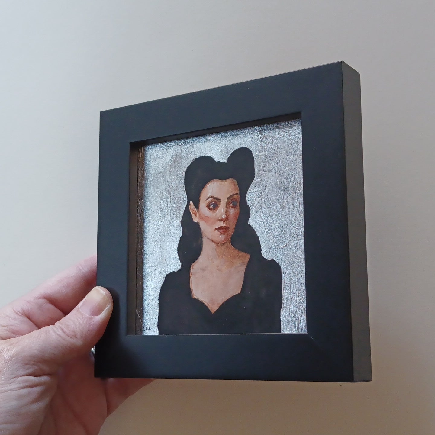 Original Framed Painting - Moonlight 2